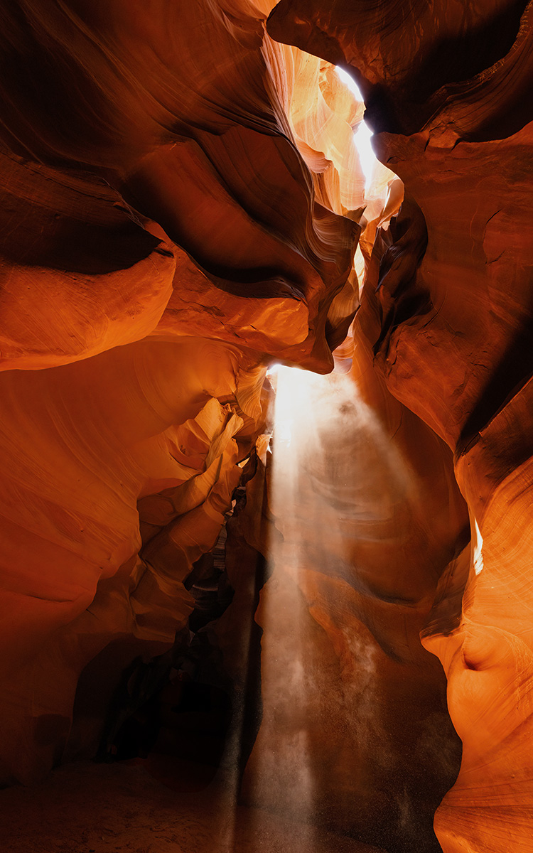 Light Beam, Upper Antelope Canyon, Arizona — Fine Art Print