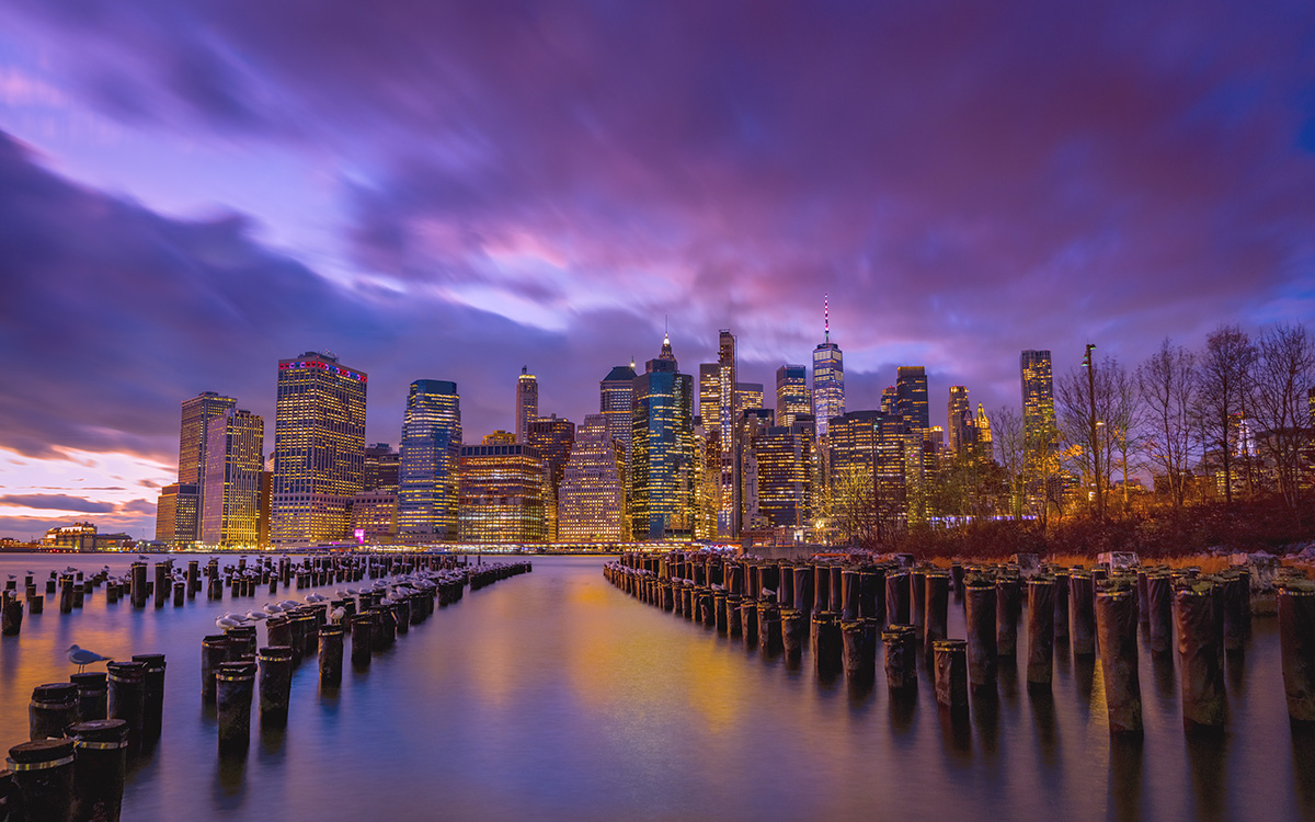 A Brooklyn Sunset, New York City — Fine Art Print